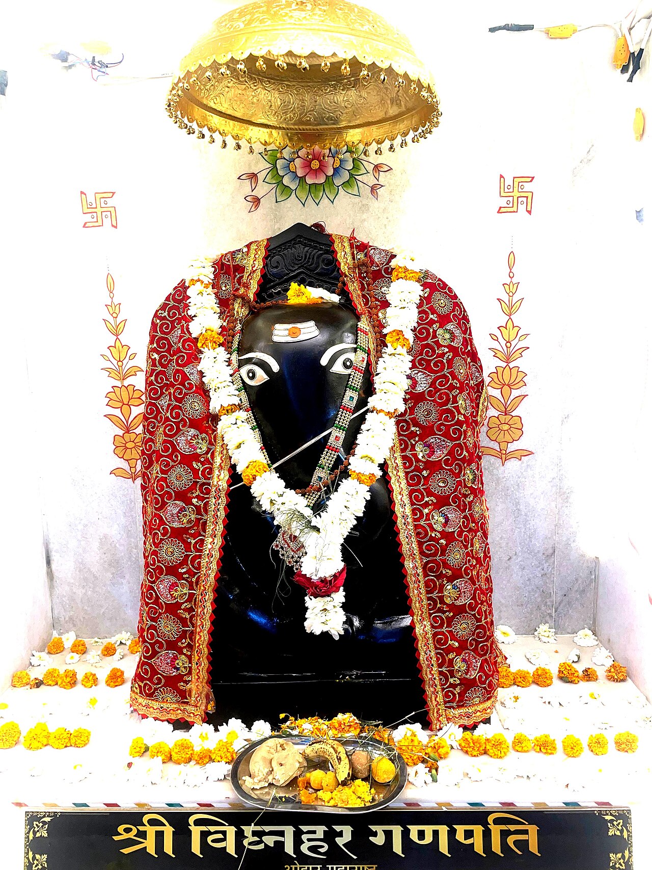 Vighneshwar Ganesha murti, Ozar